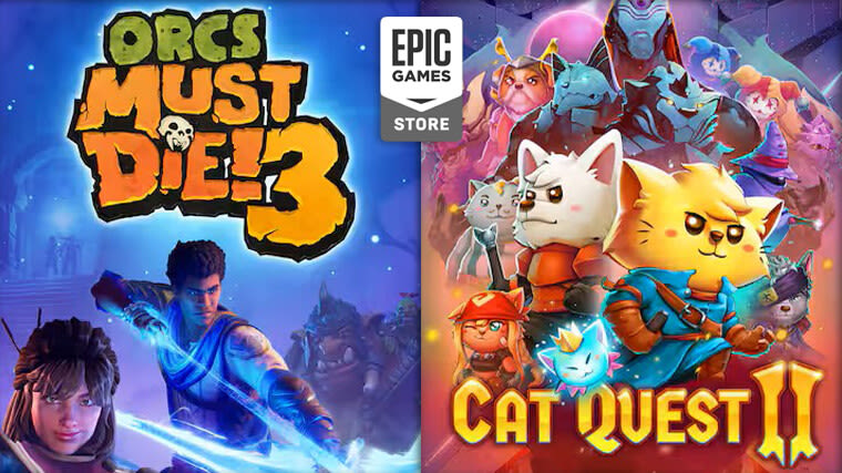 Orcs Must Die 3 and Cat Quest II are free to claim on the Epic Games Store right now
