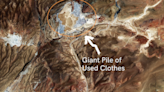 See the World's Unsold Clothing in a Huge Desert Pileup