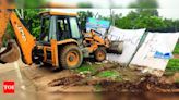 Nurseries & shops cleared from SPR green belts in 4-day demolition drive | Gurgaon News - Times of India