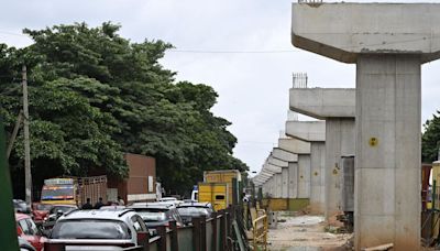 Bengaluru’s Yelahanka flyover work drags on while residents wonder about its purpose