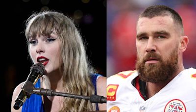 Fans Can't Handle Travis Kelce Getting Emotional During Taylor Swift's Mashup Tribute at Eras Tour