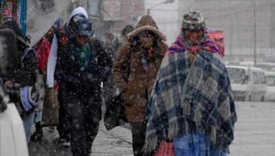 Pronostican nevada en La Paz y el frío se intensificará - El Diario - Bolivia
