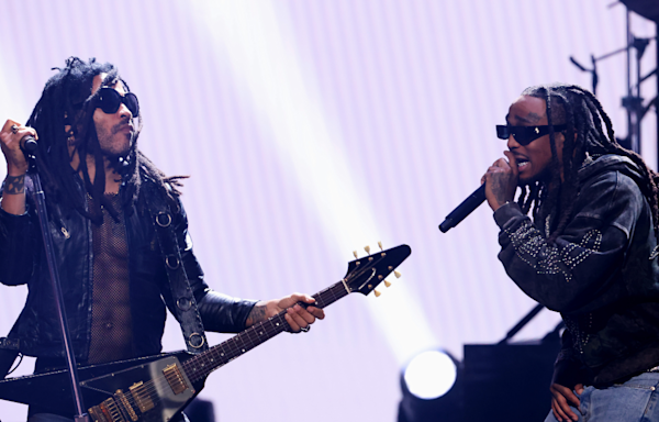 Lenny Kravitz Teams Up With Quavo For Electrifying Performance At 2024 VMAs | HOT 99.5