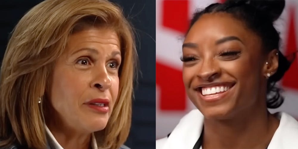 Gymnast Simone Biles Had an Epic Response to Hoda Kotb's Olympics Question