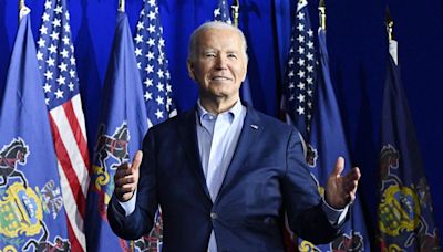 In Pennsylvania, Biden has a field day razzing Trump on everything but his trial