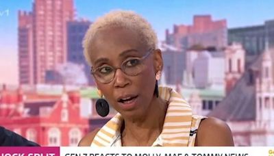 GMB's Trisha Goddard silences co-star as she compares Molly-Mae and Tommy Fury to Charles and Diana