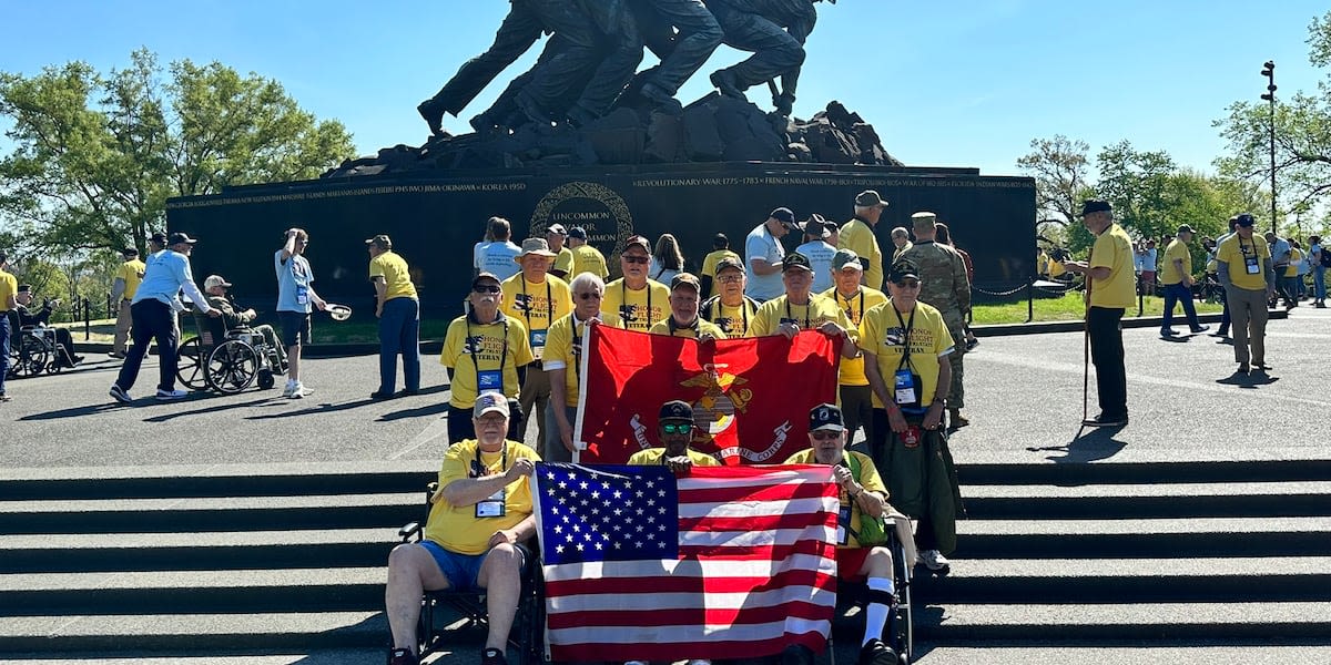 Salute to Heroes: 87 Tri-State veterans travel to Washington D.C. on second Honor Flight of 2024