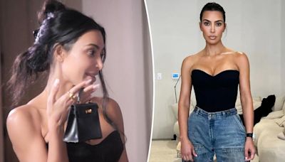 You’ll never guess what Kim Kardashian carries in her tiny $30K Hermès Kelly bag