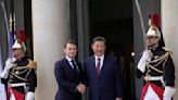 Macron puts trade and Ukraine as top priorities as China's Xi opens European visit in France