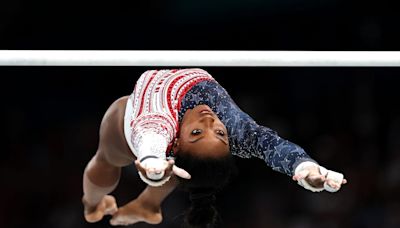 What happened to Brazilian gymnast Flavia Saraiva's eye at the Olympics?
