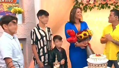 Christian Domínguez le hace promesa a Karla Tarazona junto a sus hijos: “Siempre vamos a estar unidos”