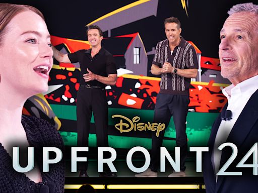 Disney Upfront Highlights: Here’s What Happened At North Javits Center With Bob Iger, Emma Stone, Ryan Reynolds & First Golden...