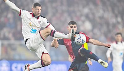 3-0. El mexicano Johan Vásquez asiste en la goleada del Génova al Cagliari