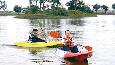 嘉義新港大潭岳湖輕艇訓練基地 將增艇庫擴大浮動碼頭