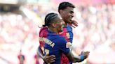 Football: Raphinha scores hat-trick as Barcelona thrash Real Valladolid; Bayer Leverkusen’s unbeaten run snapped