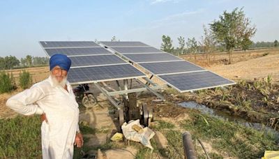 Unchecked installation of solar-operated tube wells threatens Punjab’s water resources, crop diversification
