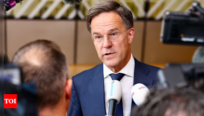 Mark Rutte moves from leading Netherlands to heading Nato - Times of India