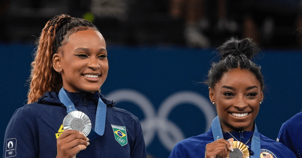 Fans Share One Request for Simone Biles Regarding Rival Rebeca Andrade