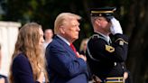 Trump issues statement from Gold Star families defending Arlington Cemetery visit and ripping Harris