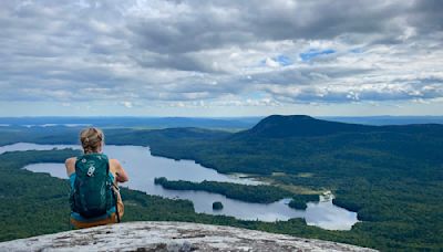 Hike this remote mountain for one of the best views in Maine