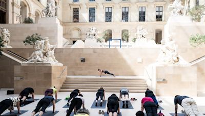 Grab Your Mat! The Louvre Is Hosting Yoga Sessions Ahead of the Olympics