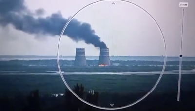 Zelensky accuses Russian military of causing fire at Zaporozhye nuclear power plant