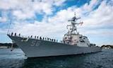 USS John S. McCain Back to Sea After Completing Repairs from ...
