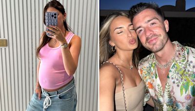 Jack Grealish's girlfriend Sasha Attwood shows off growing baby bump