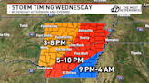 Severe weather likely in Arkansas Wednesday afternoon and evening