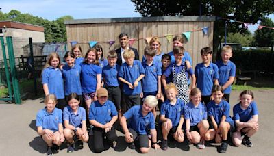 Rishi Sunak joins end of year school celebrations