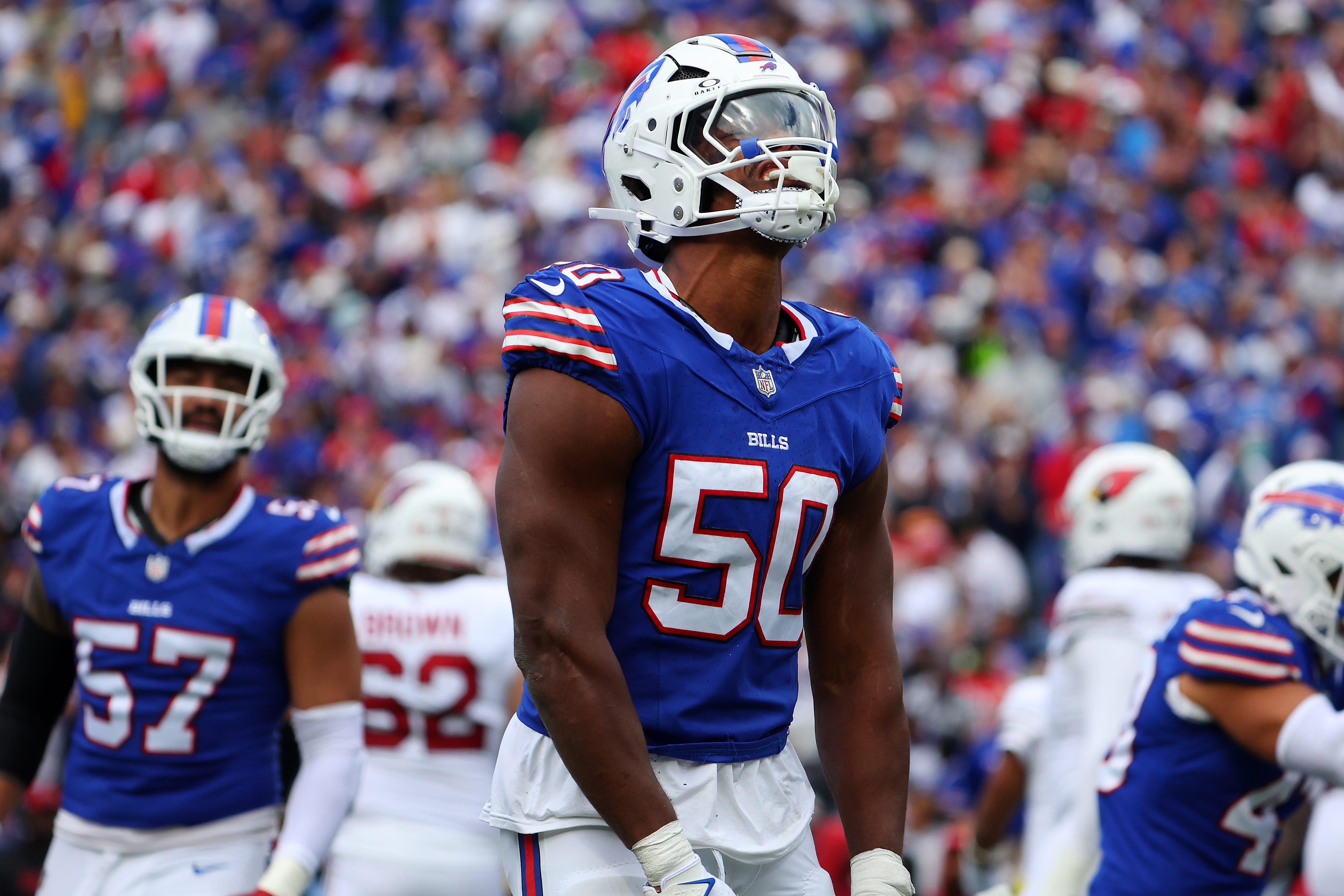 Bills report card: Buffalo passes early test and Greg Rousseau dominates to escape Cardinals