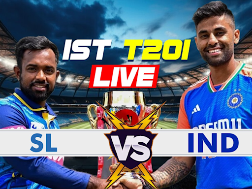 IND vs SL Live Score: 1st T20I Ball By Ball Live Score And Updates