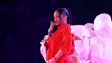 A$AP Rocky cheers on Rihanna after pregnancy reveal during the Super Bowl halftime show