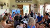 Cheers at pub as mountain biker competes in Olympics