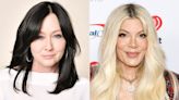 Shannen Doherty and Tori Spelling can't remember why they stopped being friends but have a few theories