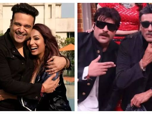 Krushna Abhishek's wife Kashmera Shah responds to Jackie Shroff's legal action over unauthorized use of his name and slang 'Bhidu' - Times of India