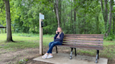 Jackson girl donates bench, phone for ‘calls to heaven’