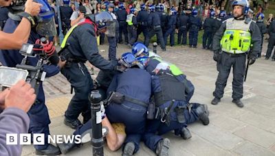 Bristol unrest: Two men in court after disorder