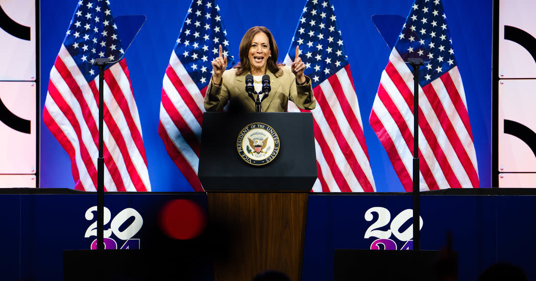 Kamala Harris calls Trump a politician who ‘incites hate.’