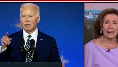 Nancy Pelosi: It's up to Biden to decide if he's going to run; whatever he decides, we go with