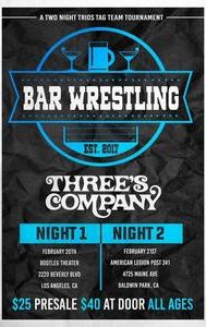 Bar Wrestling 30: Three's Company - Tag 1