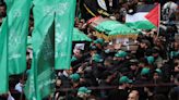 Slain Hamas deputy chief buried in Palestinian camp in Beirut