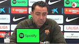 Xavi, sobre Gündogan: "Cuando no hay mala intención, no hay problema"