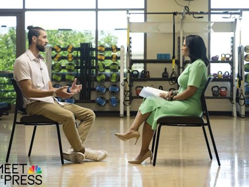 Michael Phelps Joins 'Meet the Press' To Reflect on Olympic Experience