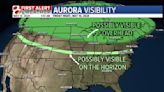 Northern lights may be visible across parts of the US this weekend