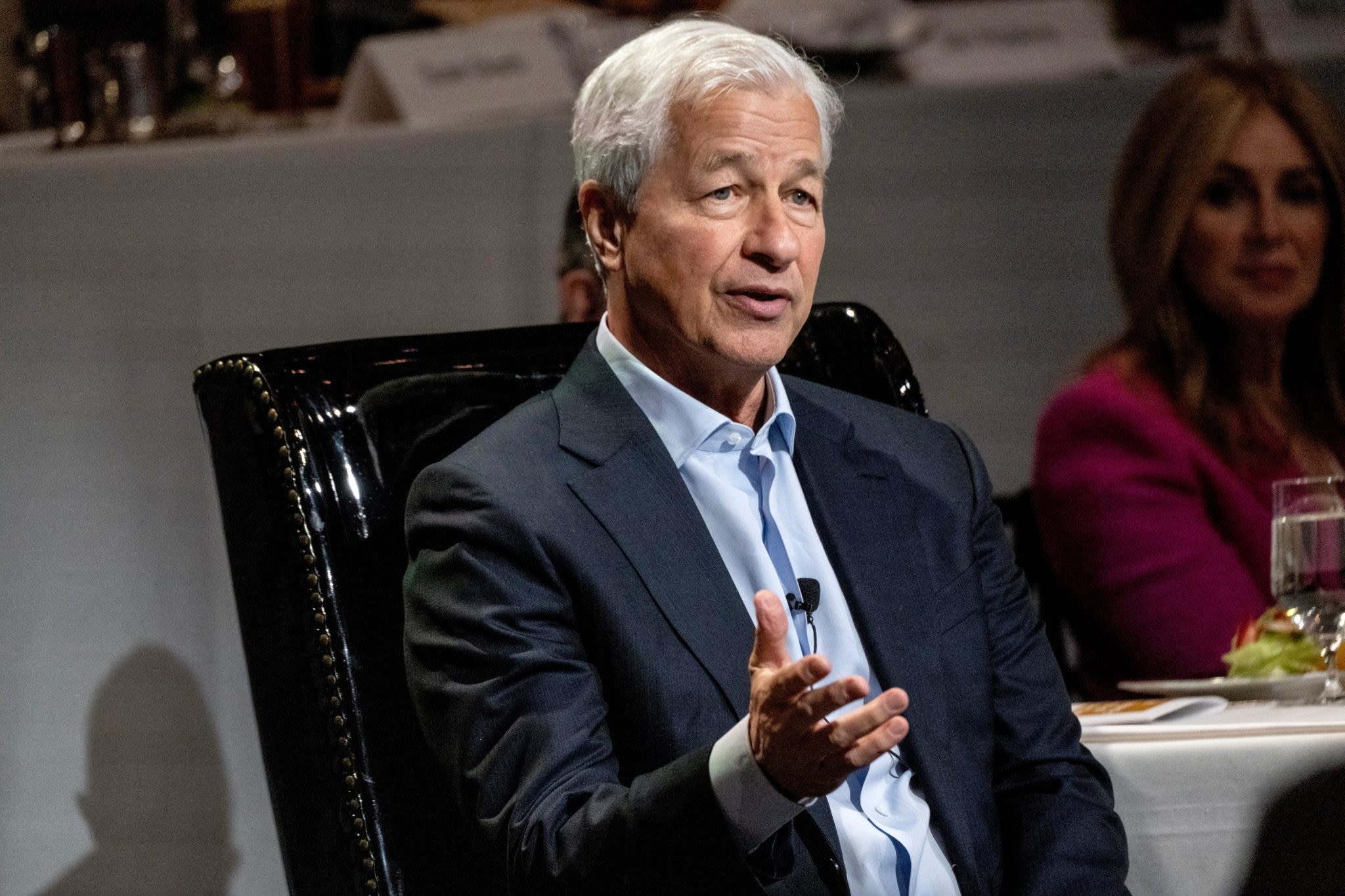 Jamie Dimon says America needs to ‘take a deep breath’ before facing off with China, because the U.S. is actually in a ‘very good position’ to negotiate