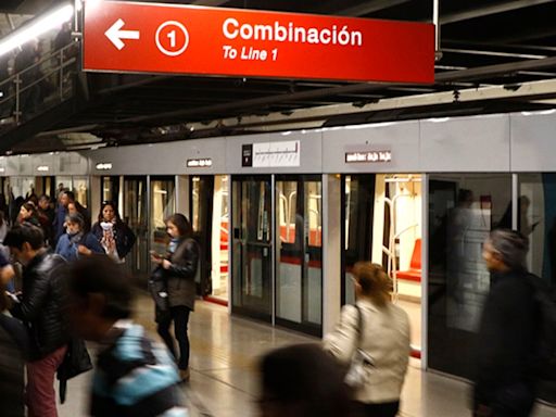 Línea 3 del Metro se encuentra sin servicio en su totalidad por falla técnica - La Tercera