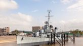 Historic Navy ship USS KIDD on its way to Houma for repairs, restoration