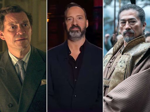 Tony Hale mispronounces Hiroyuki Sanada and Dominic West while announcing 2024 Emmy nominations