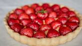 Receta de tarta de frutilla rápida y fácil